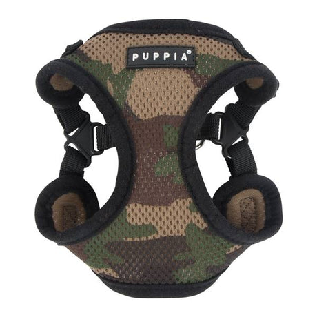 Puppia Soft Harness model C Camo - Premium hondentuig > honden harnas from Puppia - Just €23.99! Shop now at Frenkiezdogshop