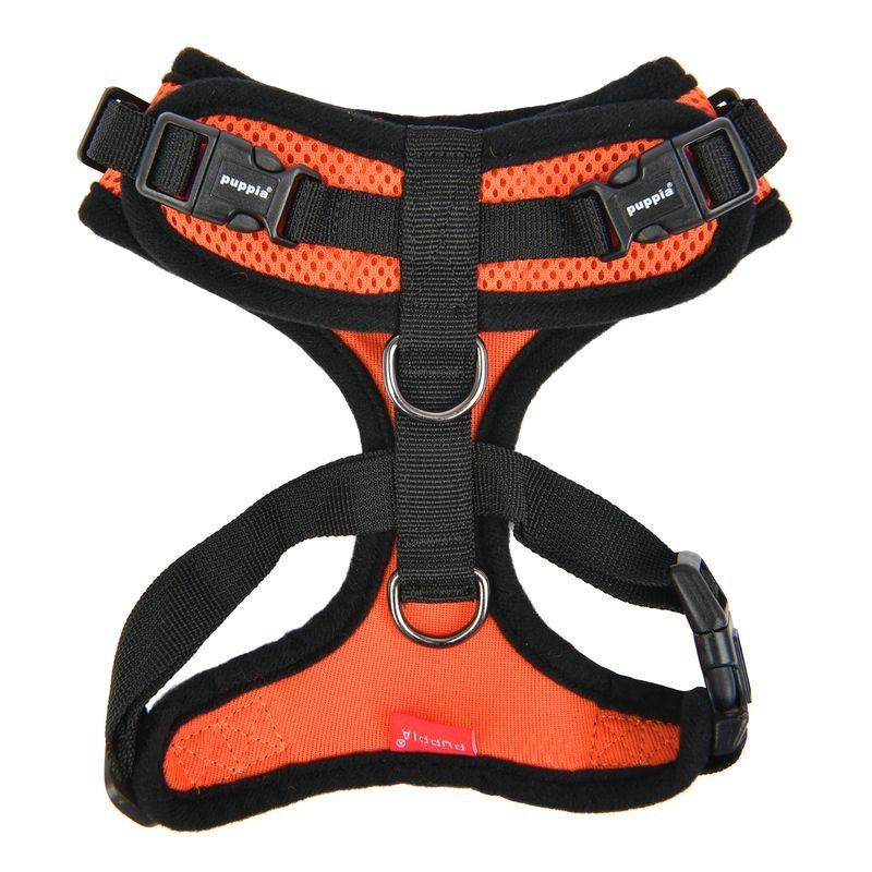 Puppia Soft Harness Ritefit Orange hondentuig > honden harnas > model A Small