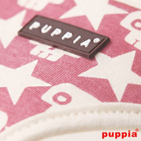 Puppia Sparrow Harness model A Wine ( SMALL & LARGE ) hondentuig > honden harnas Small