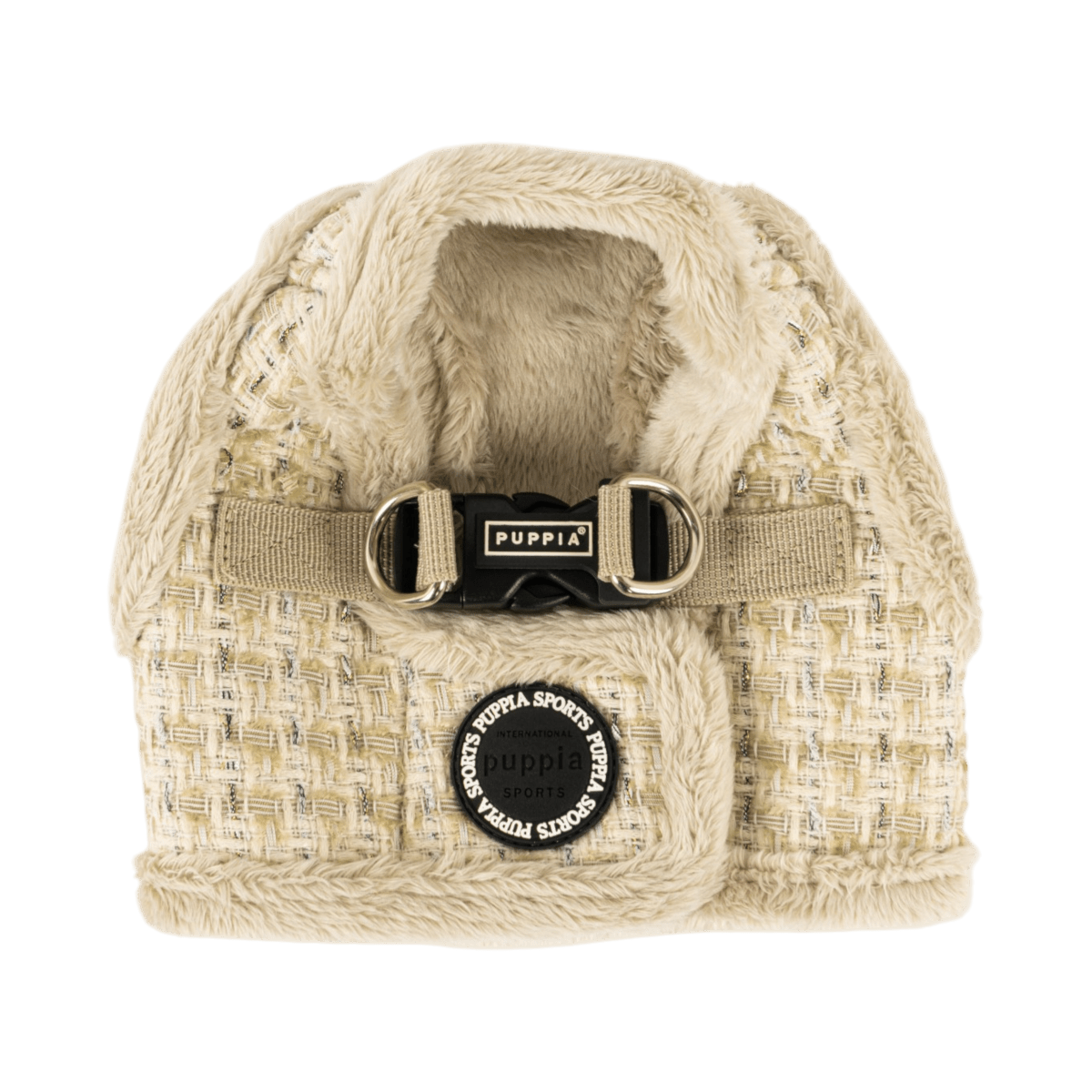 Puppia Stellar Vest Harness Model B - Beige hondentuig > honden harnas > model B Small