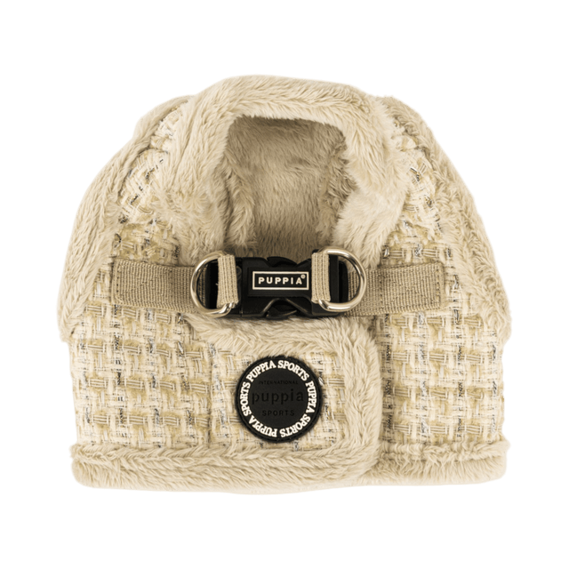 Puppia Stellar Vest Harness Model B - Beige hondentuig > honden harnas > model B Small