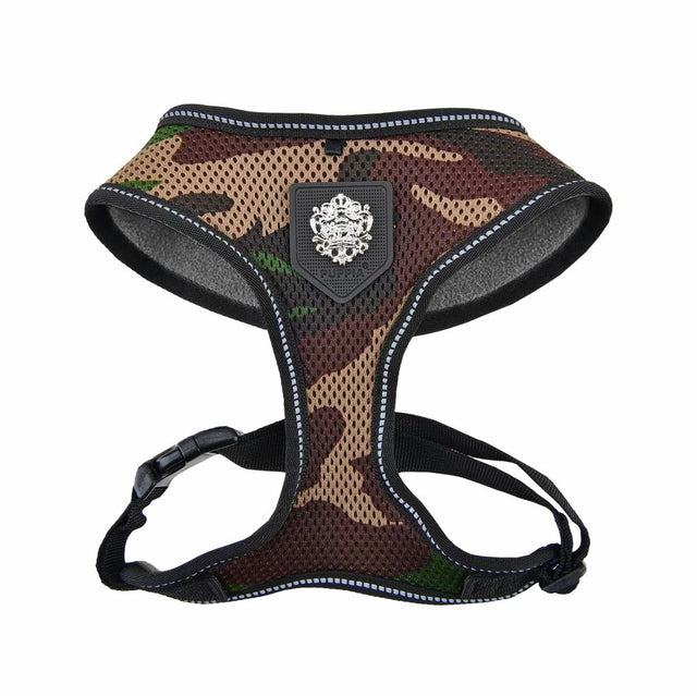 Puppia Thermal Soft Harness model A Camo ( ALLEEN SMALL ) - Premium hondentuig > honden harnas from Puppia - Just €31.99! Shop now at Frenkiezdogshop