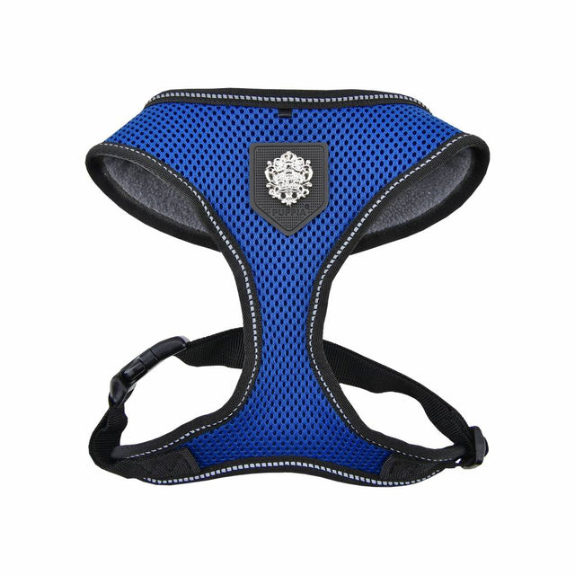 Puppia Thermal Soft Harness model A Royal Blue - Premium hondentuig > honden harnas from Puppia - Just €31.99! Shop now at Frenkiezdogshop