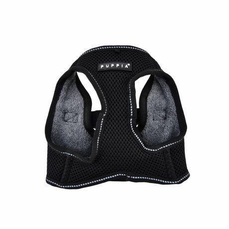 Puppia Thermal Soft Harness model B Black hondentuig > honden harnas > model B Small
