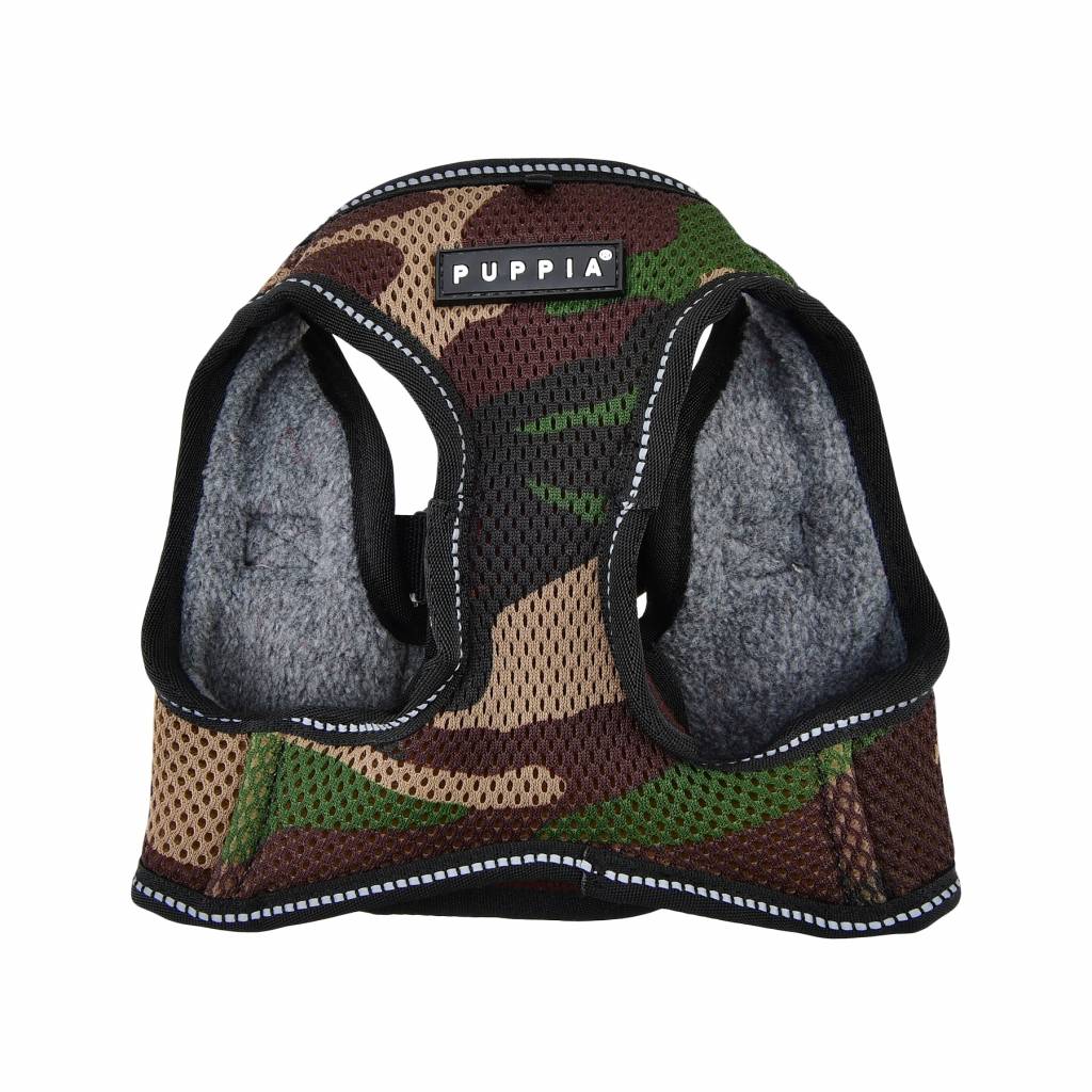 Puppia Thermal Soft Vest Harness model B Camo ( ALLEEN XLARGE ) - Premium hondentuig > honden harnas from Puppia - Just €40.99! Shop now at Frenkiezdogshop