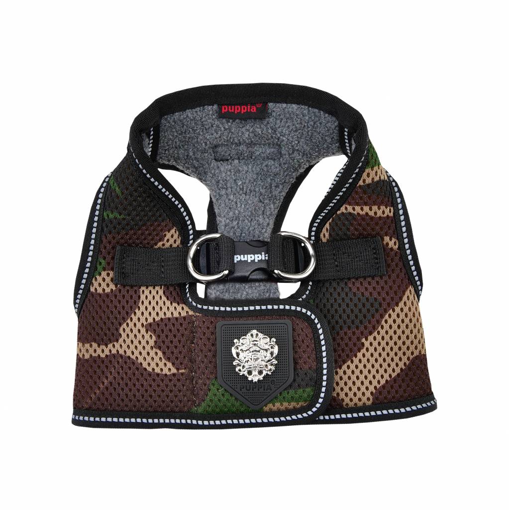 Puppia Thermal Soft Vest Harness model B Camo ( ALLEEN XLARGE ) - Premium hondentuig > honden harnas from Puppia - Just €40.99! Shop now at Frenkiezdogshop