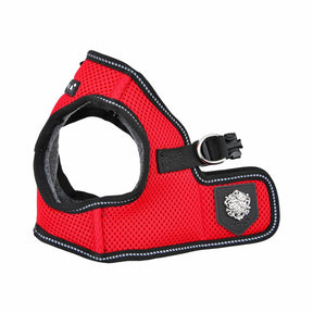 Puppia Thermal Soft Vest Harness model B Red - Premium hondentuig > honden harnas from Puppia - Just €20! Shop now at Frenkiezdogshop