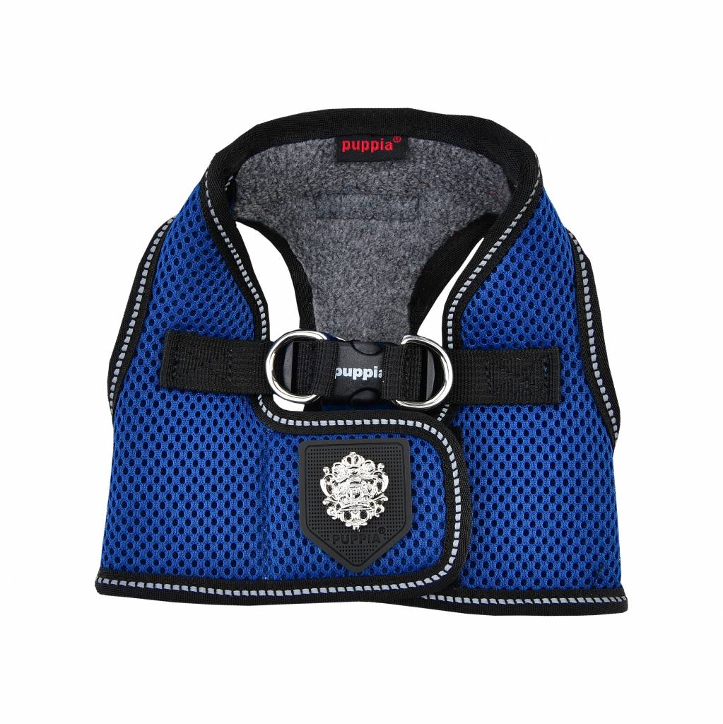 Puppia Thermal Vest Soft Harness model B Royal Blue - Premium hondentuig > honden harnas from Puppia - Just €37.99! Shop now at Frenkiezdogshop