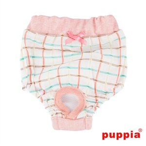 Puppia Tot sanitary panty Peach - Premium Loopsheidbroekje > Periodebroekje from Puppia - Just €18.99! Shop now at Frenkiezdogshop