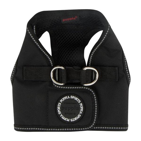 Puppia Trek Vest Harness model B Black - Premium hondentuig > honden harnas from Puppia - Just €33.99! Shop now at Frenkiezdogshop