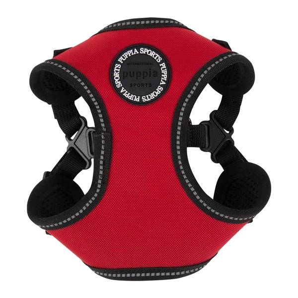 Puppia Trek harness model C Red ( ALLEEN LARGE ) - Premium hondentuig > honden harnas from Puppia - Just €29.99! Shop now at Frenkiezdogshop