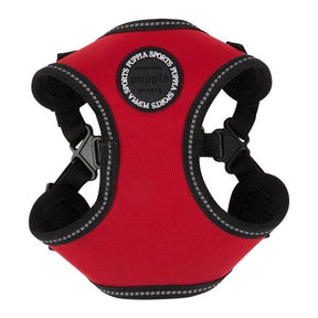 Puppia Trek harness model C Red ( ALLEEN LARGE ) - Premium hondentuig > honden harnas from Puppia - Just €20! Shop now at Frenkiezdogshop