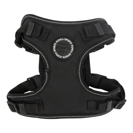 Puppia Trek Harness model F Black - Premium hondentuig > honden harnas from Puppia - Just €39.99! Shop now at Frenkiezdogshop