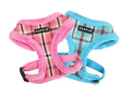 Puppia Uptown Harness model A Pink hondentuig > honden harnas > model A Small