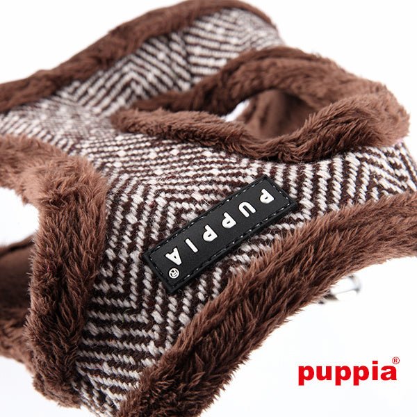 Puppia vest Harness B Witta Brown hondentuig > honden harnas > model B Small
