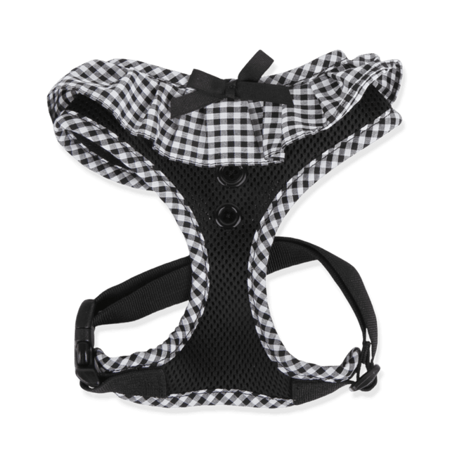 Puppia Vivien Hondentuig Model A Black – Lichtgewicht Harnasje voor Kleine Honden hondentuig > honden harnas > model A X - Small