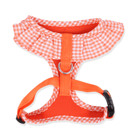 Puppia Vivien Hondentuig Model A Orange – Lichtgewicht Harnasje voor Kleine Honden hondentuig > honden harnas > model A X - Small