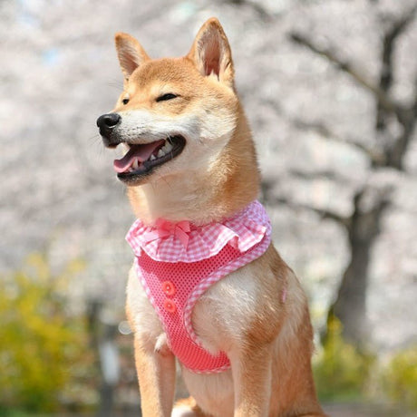 Puppia Vivien Hondentuig Model A Pink – Lichtgewicht Harnasje voor Kleine Honden hondentuig > honden harnas > model A X - Small