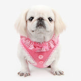 Puppia Vivien Hondentuig Model A Pink – Lichtgewicht Harnasje voor Kleine Honden hondentuig > honden harnas > model A X - Small