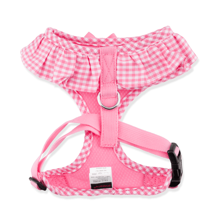 Puppia Vivien Hondentuig Model A Pink – Lichtgewicht Harnasje voor Kleine Honden hondentuig > honden harnas > model A X - Small