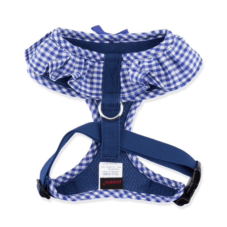 Puppia Vivien Hondentuig Model A Royal Blue – Lichtgewicht Harnasje voor Kleine Honden hondentuig > honden harnas > model A X - Small