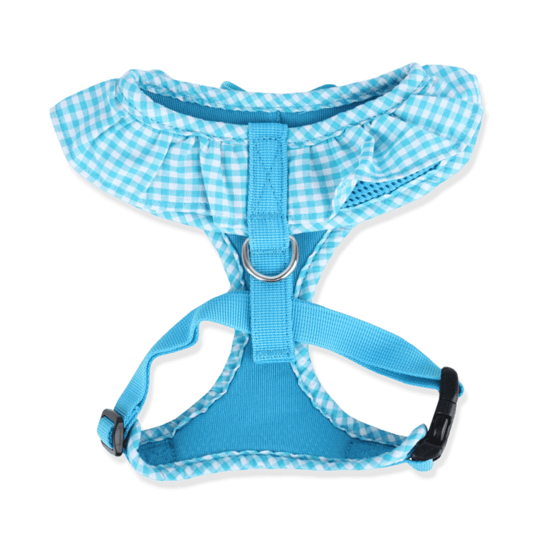 Puppia Vivien Hondentuig Model A Sky Blue – Lichtgewicht Harnasje voor Kleine Honden hondentuig > honden harnas > model A X - Small