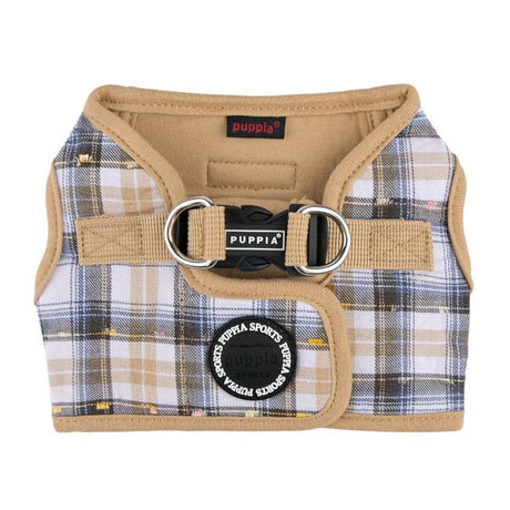 Puppia Windsor Vest Harness Model B Beige hondentuig > honden harnas > model B Small