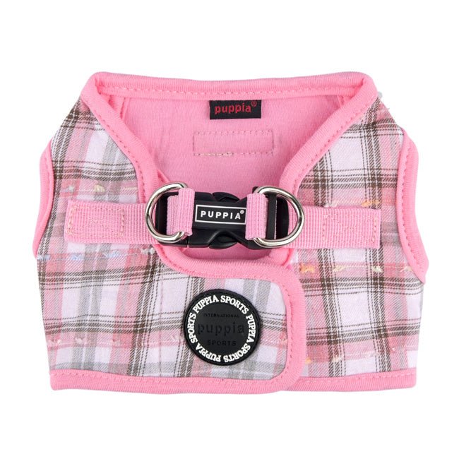 Puppia Windsor Vest Harness Model B Pink hondentuig > honden harnas > model B Small