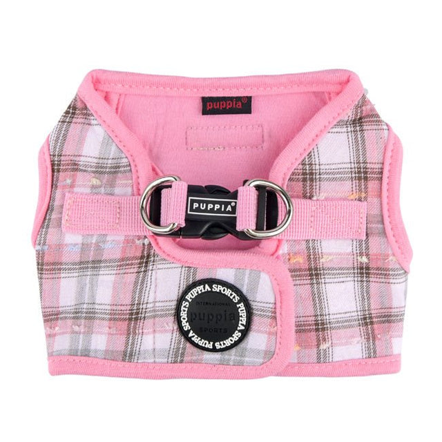 Puppia Windsor Vest Harness Model B Pink hondentuig > honden harnas > model B Small