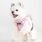 Puppia Windsor Vest Harness Model B Pink hondentuig > honden harnas > model B Small