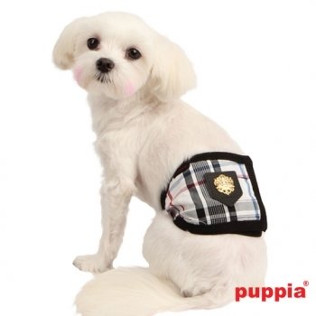 Puppia Junior Manner Band black ( X-Large ) - Premium Plasband > Manner band from Puppia - Just €20.99! Shop now at Frenkiezdogshop