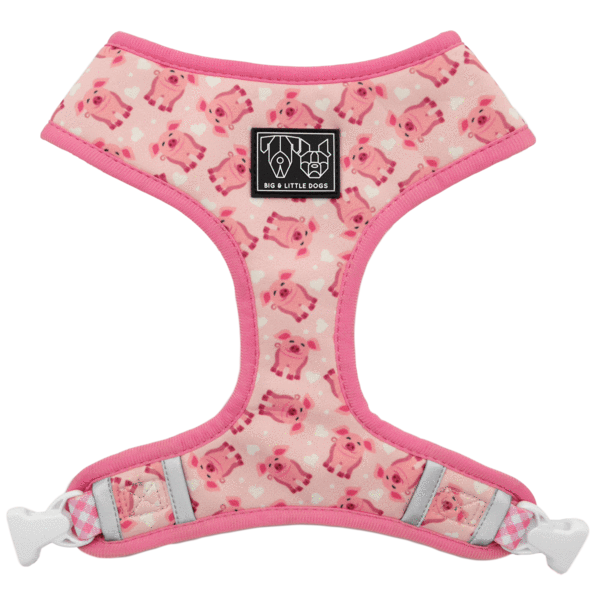 Big and Little Dogs Reversible Harness Gettin' Piggy With It - Premium hondentuig > honden harnas from Big and Little Dogs - Just €27.99! Shop now at Frenkiezdogshop