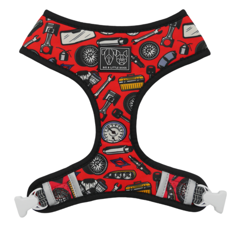 Big and Little Dogs Reversible Harness Need For Speed ( XS  ) - Premium hondentuig > honden harnas from Big and Little Dogs - Just €27.99! Shop now at Frenkiezdogshop