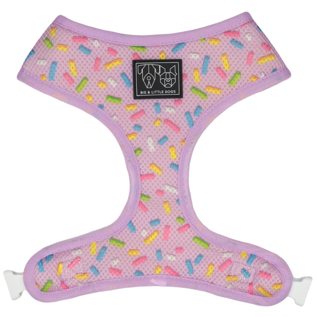 Big and Little Dogs Reversible Popsicle Dreams - Premium hondentuig > honden harnas from Big and Little Dogs - Just €27.99! Shop now at Frenkiezdogshop