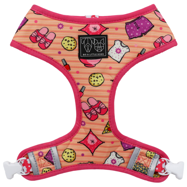 Big and Little Dogs Reversible Harness Slumber Party - Premium hondentuig > honden harnas from Big and Little Dogs - Just €27.99! Shop now at Frenkiezdogshop