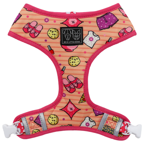 Big and Little Dogs Reversible Harness Slumber Party - Premium hondentuig > honden harnas from Big and Little Dogs - Just €27.99! Shop now at Frenkiezdogshop