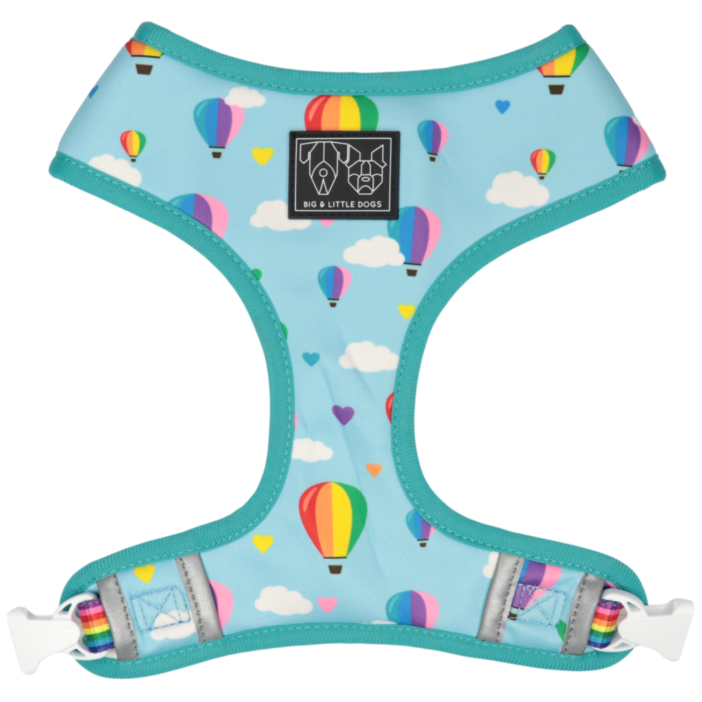 Big and Little Dogs Reversible Up, Up and Away - Premium hondentuig > honden harnas from Big and Little Dogs - Just €27.99! Shop now at Frenkiezdogshop