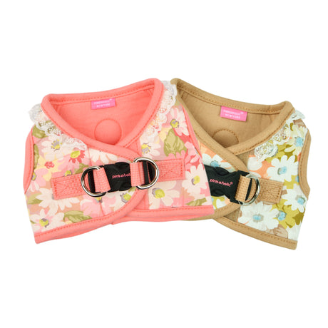 Pinkaholic Lilibeth vest Harness Indian Pink hondentuig > honden harnas > model B Small