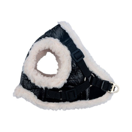 Puppia Winterstride Vest Harness NB Black hondentuig > honden harnas > model B Small