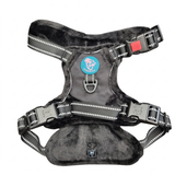 Frenkiez Teddy reflective Y tuig no pull dogharness Black