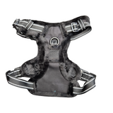 Frenkiez Teddy reflective Y tuig no pull dogharness Black