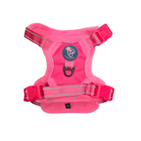 Frenkiez Teddy reflective Y tuig no pull dogharness Hot Pink