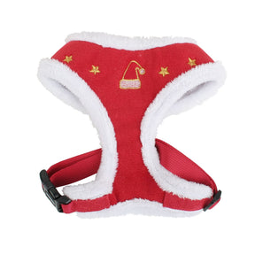 Puppia Santa Harness model A Red hondentuig > honden harnas > model A Small