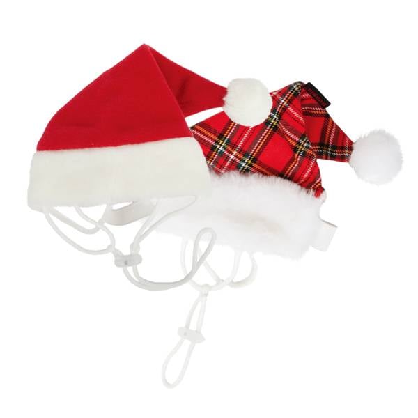 Puppia Santa's Hat Checkered Red - Premium muts > hondenmuts from Puppia - Just €12.99! Shop now at Frenkiezdogshop