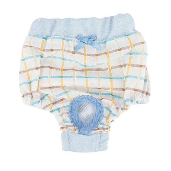 Puppia Tot sanitary panty sky blue - Premium Loopsheidbroekje > Periodebroekje from Puppia - Just €18.99! Shop now at Frenkiezdogshop