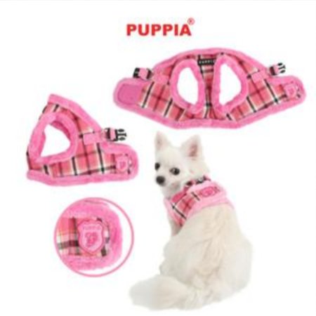 Puppia Uptown Harness Model B Pink - Premium hondentuig > honden harnas from Puppia - Just €26.99! Shop now at Frenkiezdogshop