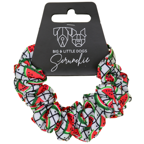 Big and Little Dogs A Slice of Summer scrunchie - Premium Haarelastiek > haarasseccoire from Big and Little Dogs - Just €9.99! Shop now at Frenkiezdogshop