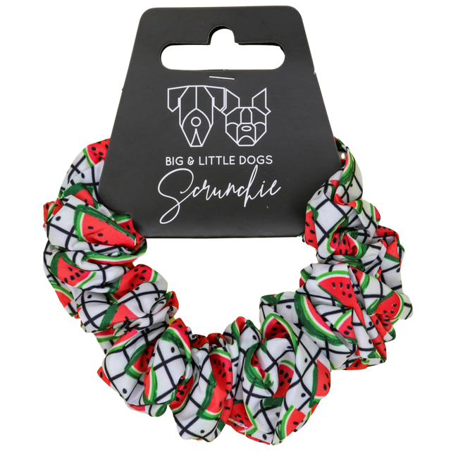 Big and Little Dogs A Slice of Summer scrunchie - Premium Haarelastiek > haarasseccoire from Big and Little Dogs - Just €9.99! Shop now at Frenkiezdogshop