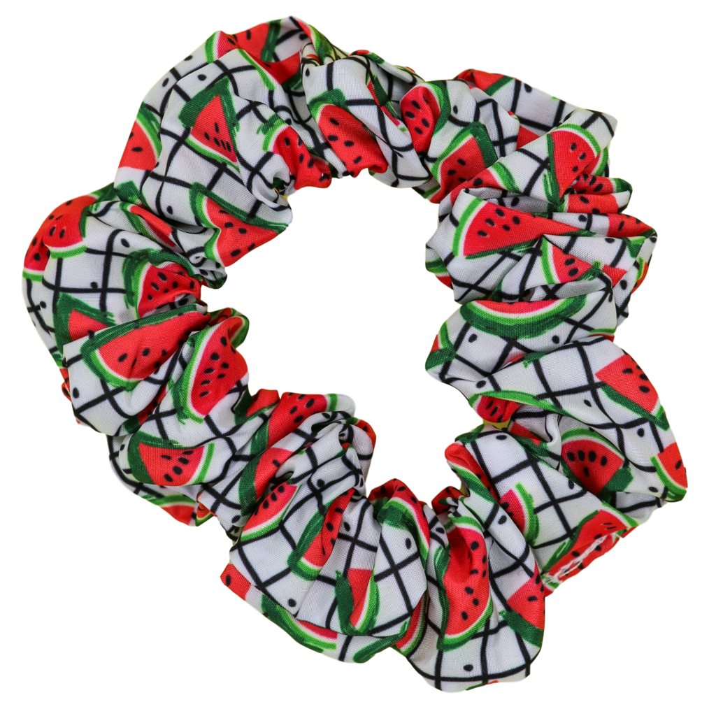 Big and Little Dogs A Slice of Summer scrunchie - Premium Haarelastiek > haarasseccoire from Big and Little Dogs - Just €9.99! Shop now at Frenkiezdogshop