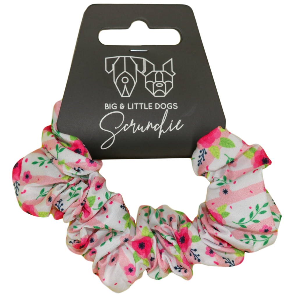 Big and Little Dogs Pretty as can Bee scrunchie - Premium Haarelastiek > haarasseccoire from Big and Little Dogs - Just €9.99! Shop now at Frenkiezdogshop